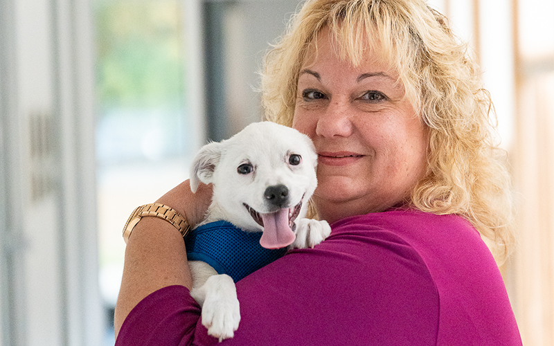 Puppy Love: Employees' Love of Animals Helps Support Local Shelters