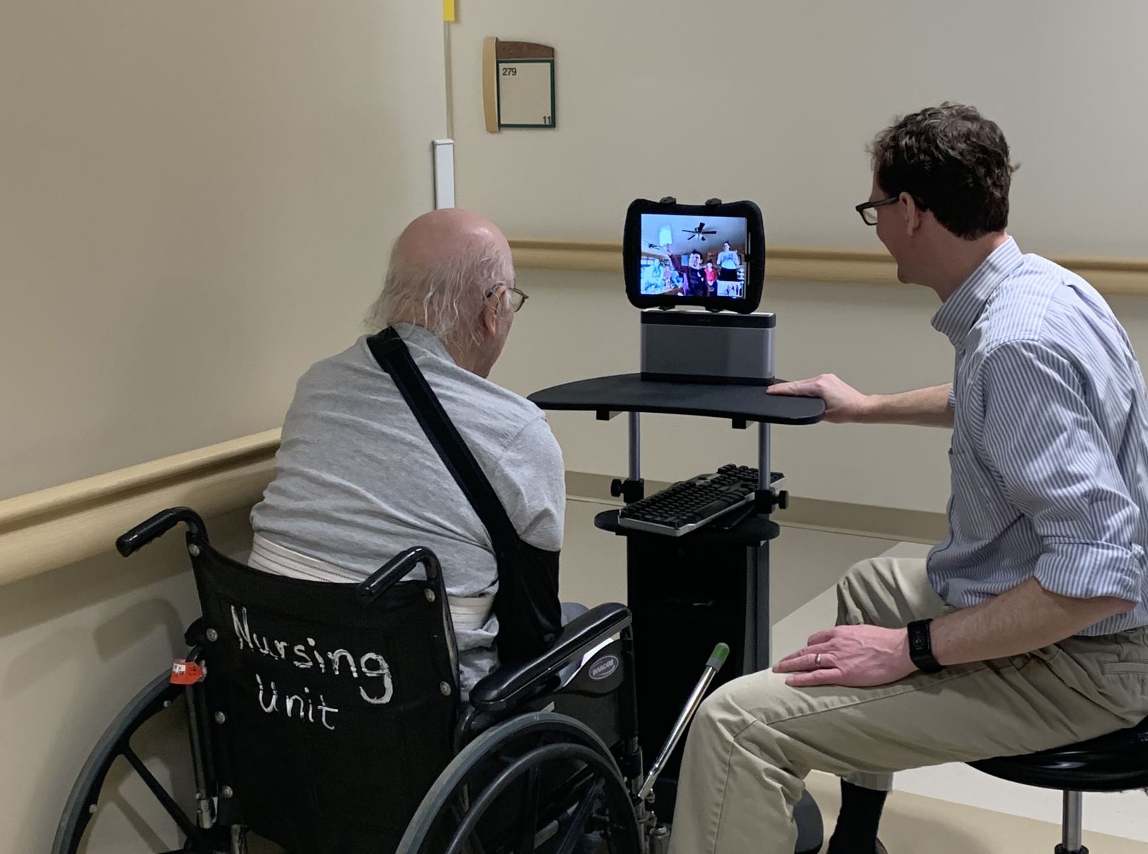 Family Sees Stroke Survivor's First Unassisted Steps Thanks to Telehealth Technology